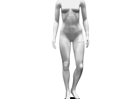 Petite Headless Mannequin - Female  (TMK-MD-GPX02BW1)