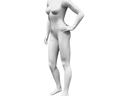 Petite Headless Mannequin - Female (TMK-GPX03BW1)