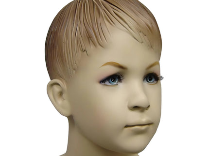 Realistic Child with Molded Hair Mannequin (TMK-MD-511F)