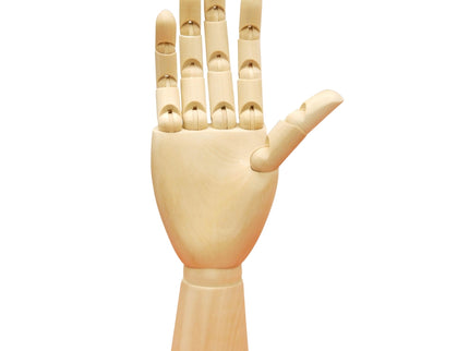 Wooden Style Male Left Hand Display (TMK-JW-MWHAND)