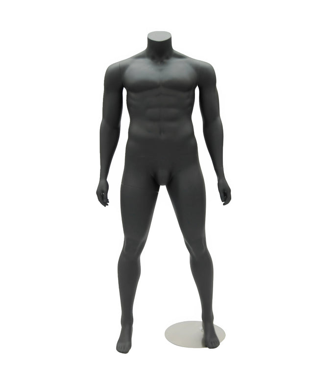 Athletic Headless Plus Size Male Mannequin (TMK-PLUSMANBB)