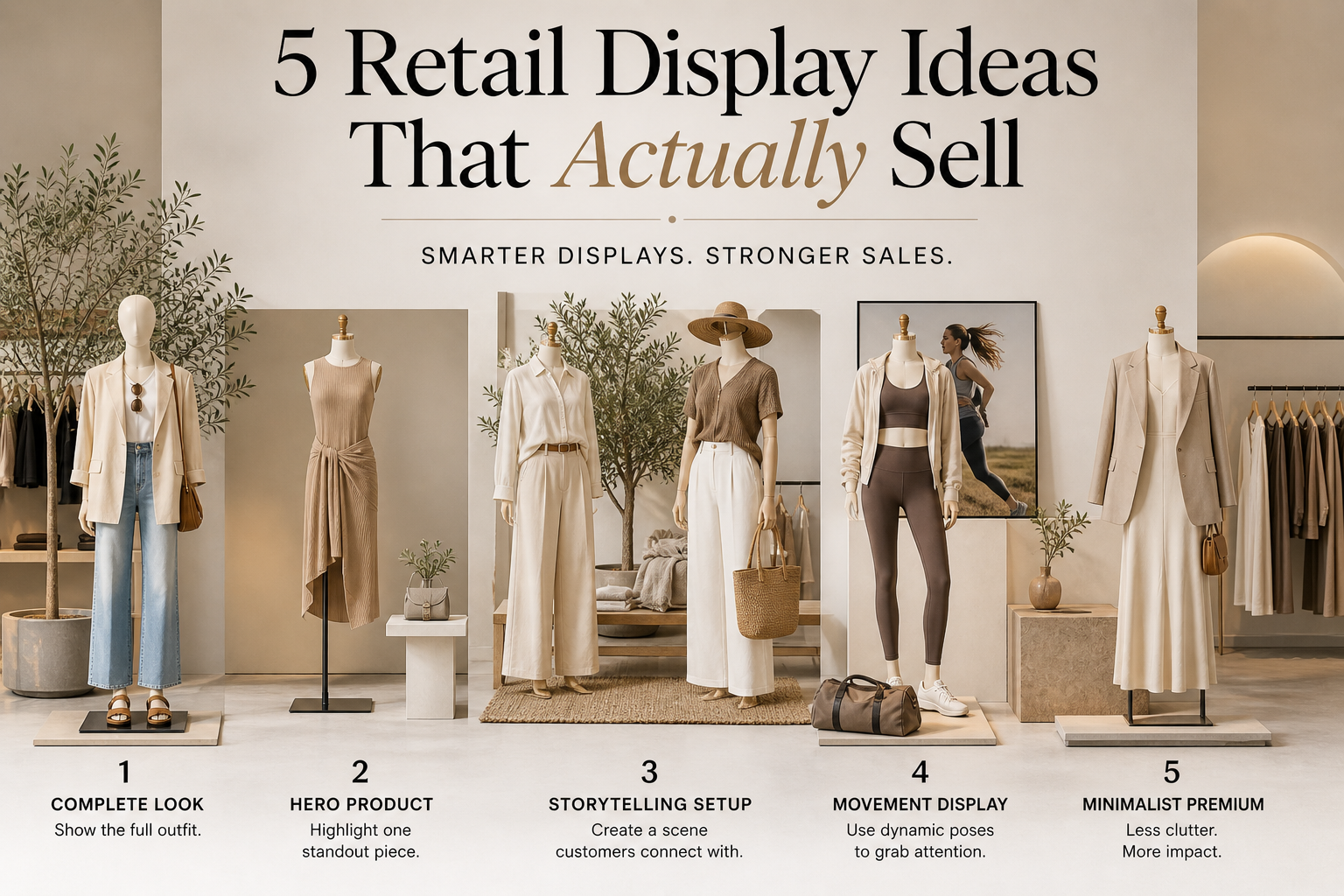 5 Retail Display Ideas That Actually Sell
