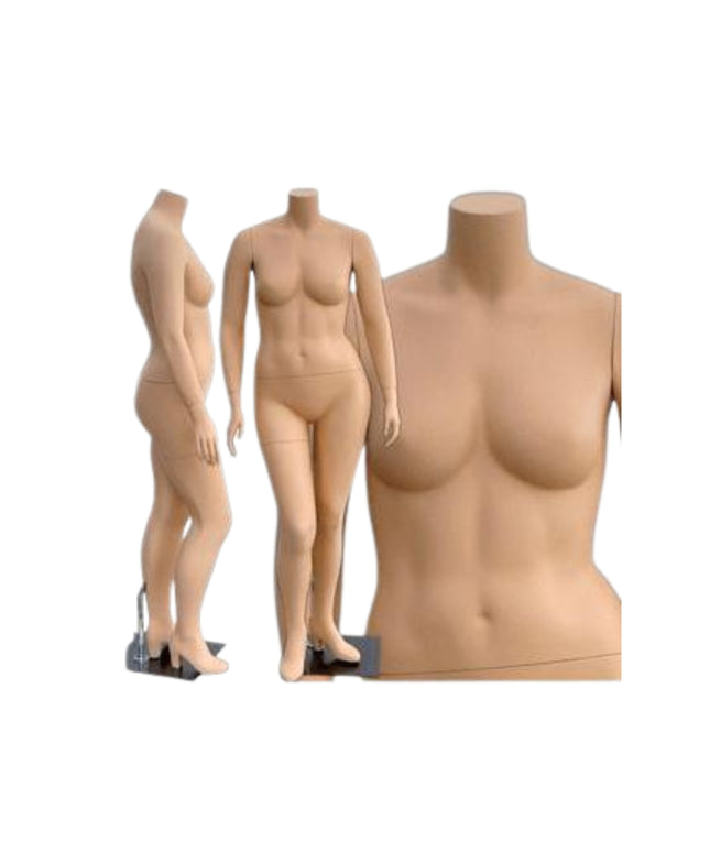 Female Headless Plus Size Mannequin (TMK-MD-PLUSF1)