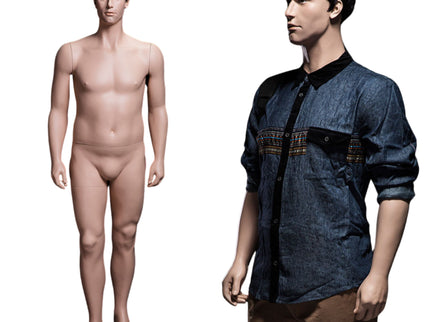 Plus Size Male Mannequin (TMK-MZ-PLUSMAN)