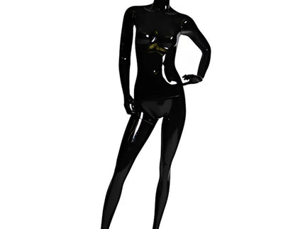 Black Female Egghead Mannequin (TMK-GF12BK)