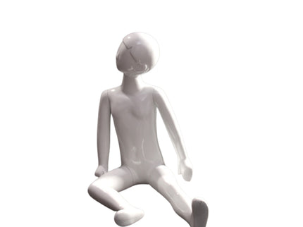 Abstract Little Child Sitting Mannequin (TMK-MZ-TOM5)
