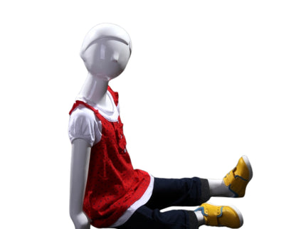 Abstract Little Child Sitting Mannequin (TMK-MZ-TOM5)
