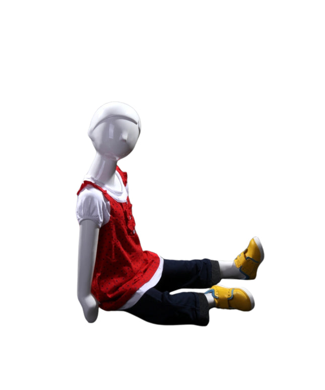 Abstract Little Child Sitting Mannequin (TMK-MZ-TOM5)