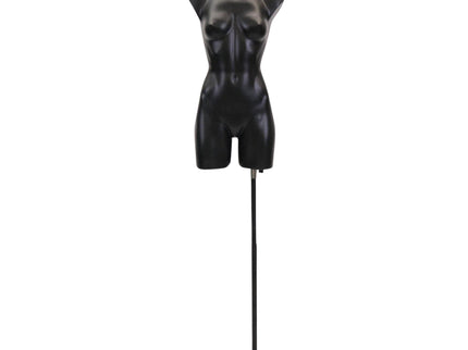 Female Torso Mannequin (TMK-PS-P907BK)