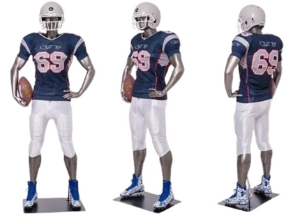 Male Abstract Athletic Sports Mannequin (TMK-MC-BRADY07)