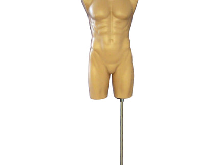 Male Upper Body Mannequin (TMK-PS-P908F)