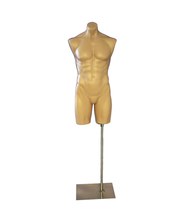 Male Upper Body Mannequin (TMK-PS-P908F)