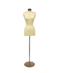 Female Dress Form With Metal Base (TMK-JF-F+BS0405)