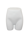 Female buttock display form in matte white, ST002-WT