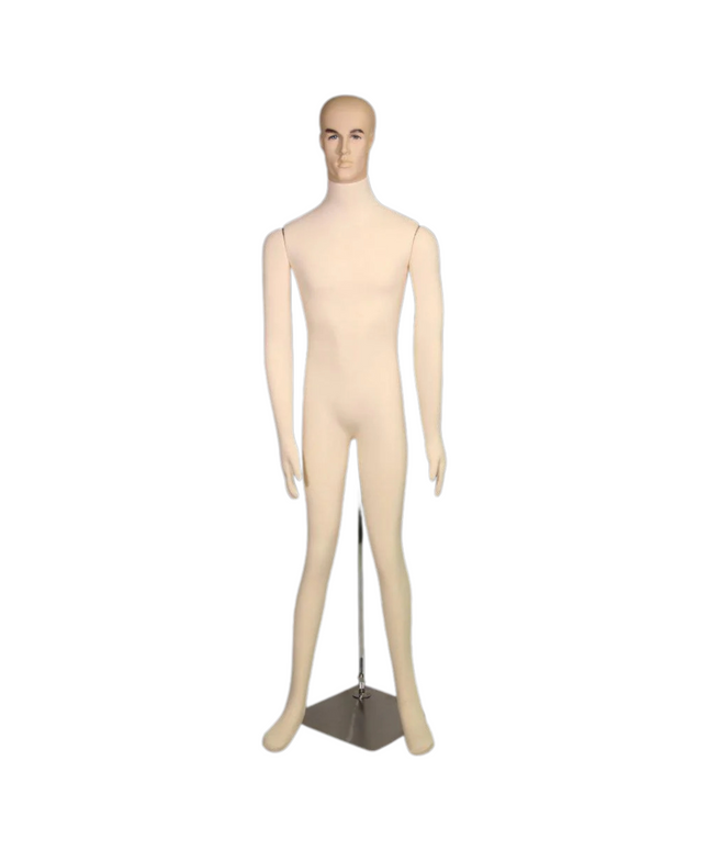 Male Realistic Flexible Bendable Mannequin TMK-M01SOFTX-ERAF