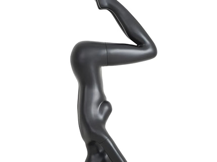 Black Female Yoga Mannequin (TMK-YOGA03BK)