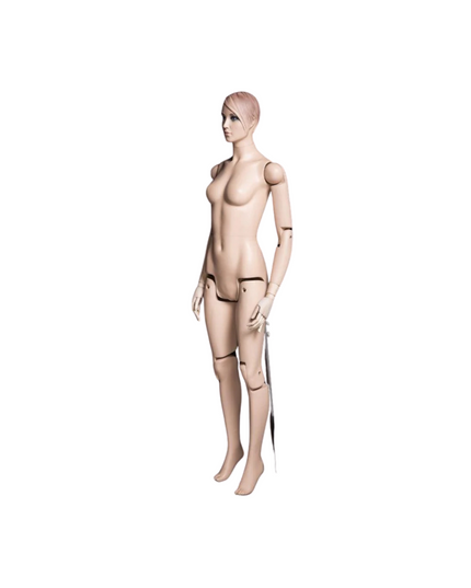 Female Realistic Posable Mannequin with Back Support TMM-FM01