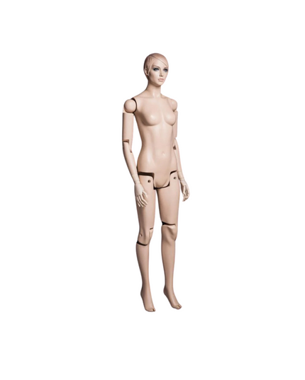 Female Realistic Posable Mannequin with Back Support TMM-FM01