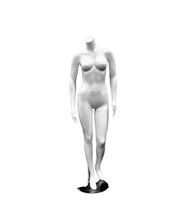 Petite Headless Mannequin - Female  (TMK-MD-GPX05BW1)