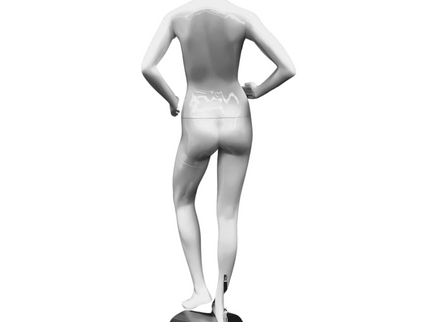 Petite Headless Mannequin - Female (TMK-MD-GPX04BW1)