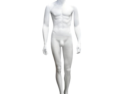 Male Egghead Mannequin TMK-SFM43E-WT