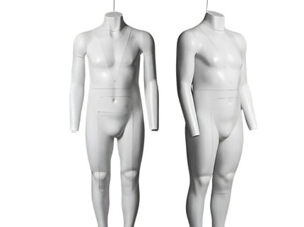 Plus Size Male Invisible Ghost Mannequin Full Body Ver 2.0 for Photography (TMK-MZ-GH25)