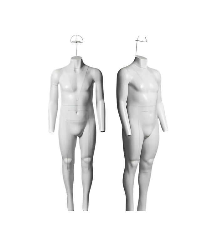 Plus Size Male Invisible Ghost Mannequin Full Body Ver 2.0 for Photography (TMK-MZ-GH25)