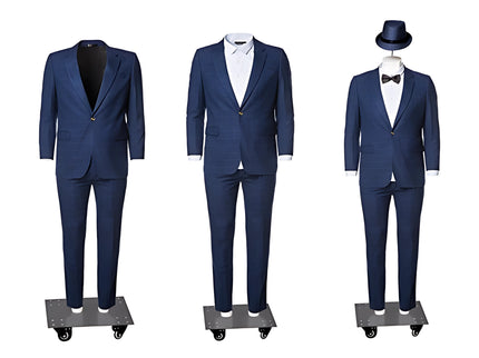 Plus Size Male Invisible Ghost Mannequin Full Body Ver 2.0 for Photography (TMK-MZ-GH25)