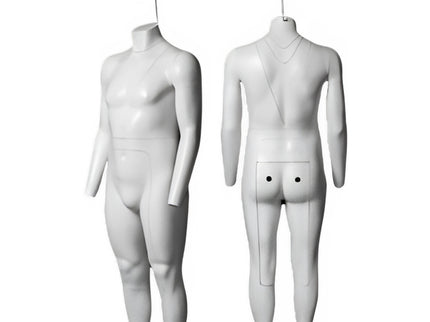 Plus Size Male Invisible Ghost Mannequin Full Body Ver 2.0 for Photography (TMK-MZ-GH25)