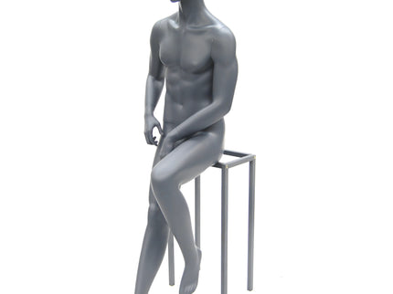 Male Abstract Gray Mannequin (TMK-MZ-MG002)