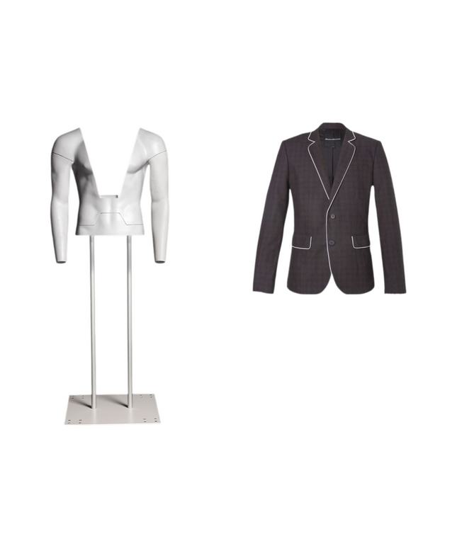 Ultimate Male Invisible Ghost Mannequin Full Body Version 3.0 (TMK-MZ-GHT-M)