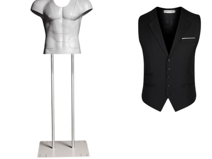 Ultimate Male Invisible Ghost Mannequin Full Body Version 3.0 (TMK-MZ-GHT-M)