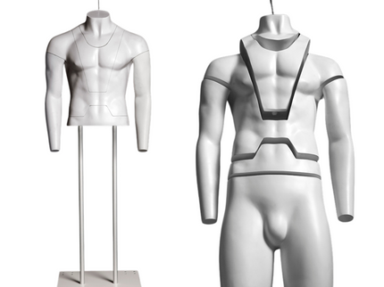 Ultimate Male Invisible Ghost Mannequin Full Body Version 3.0 (TMK-MZ-GHT-M)