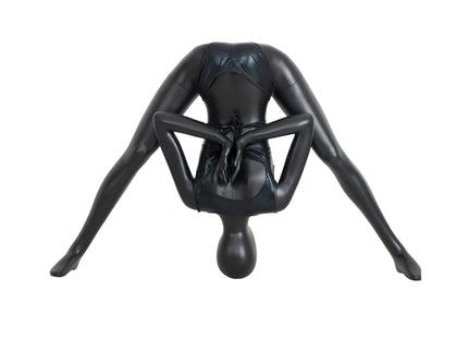 Black Female Yoga Mannequin (TMK-YOGA06BK)