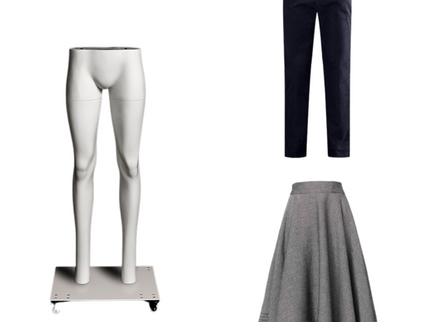 Ultimate Female Invisible Ghost Mannequin Full Body Version 3.0 (TMK-MZ-GHT-F)