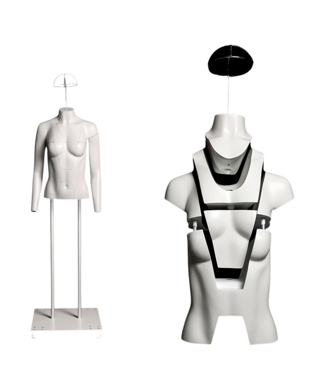 Ultimate Female Invisible Ghost Mannequin Full Body Version 3.0 (TMK-MZ-GHT-F)