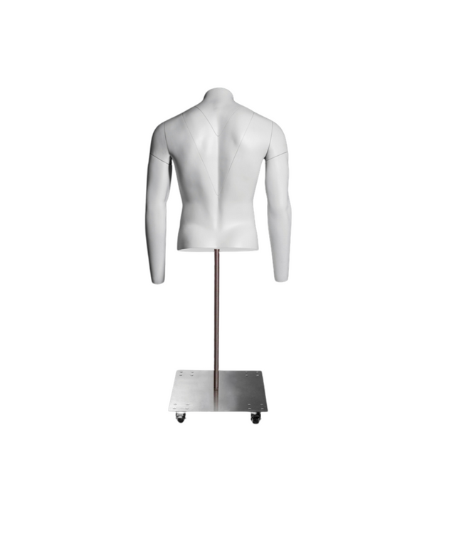 Ultimate Invisible Ghost Male Mannequin Torso (TMK-GH1/2M)