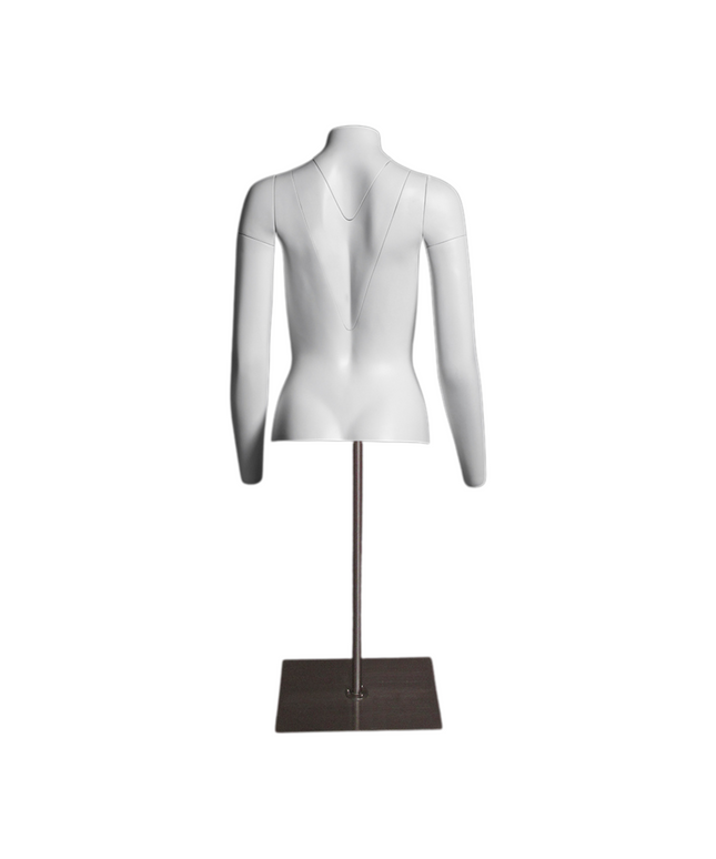 Ultimate Female Invisible Ghost Mannequin Torso 2.0 (TMK-MZ-GH1/2F)