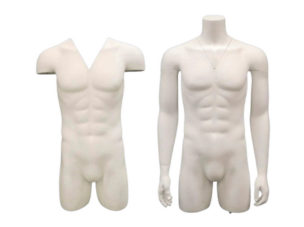 Male Torso Mannequin for Invisible Effect w/ Base (TMK-TMW-IV)
