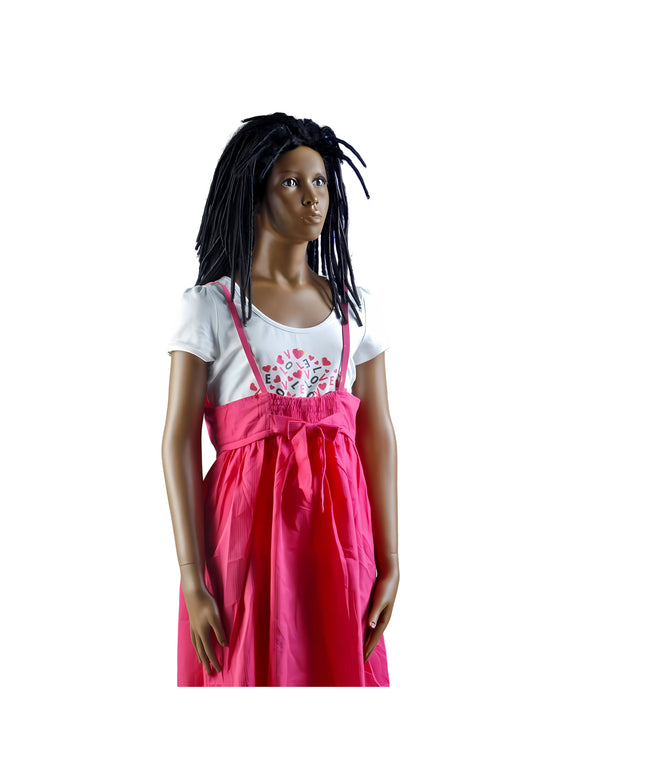 Teenage African Girl Realistic Mannequin (TMK-MZ-SK06)