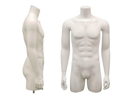 Male Torso Mannequin for Invisible Effect w/ Base (TMK-TMW-IV)
