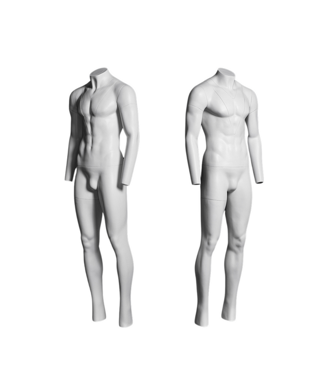 Male Invisible Ghost Mannequin Full Body Version 1.0 (TMK-MZGH3)