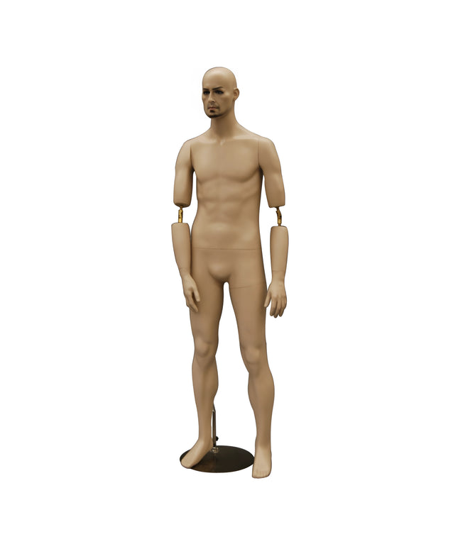 Male Realistic Mannequin with Movable Elbows (TMK-MD-BC8)