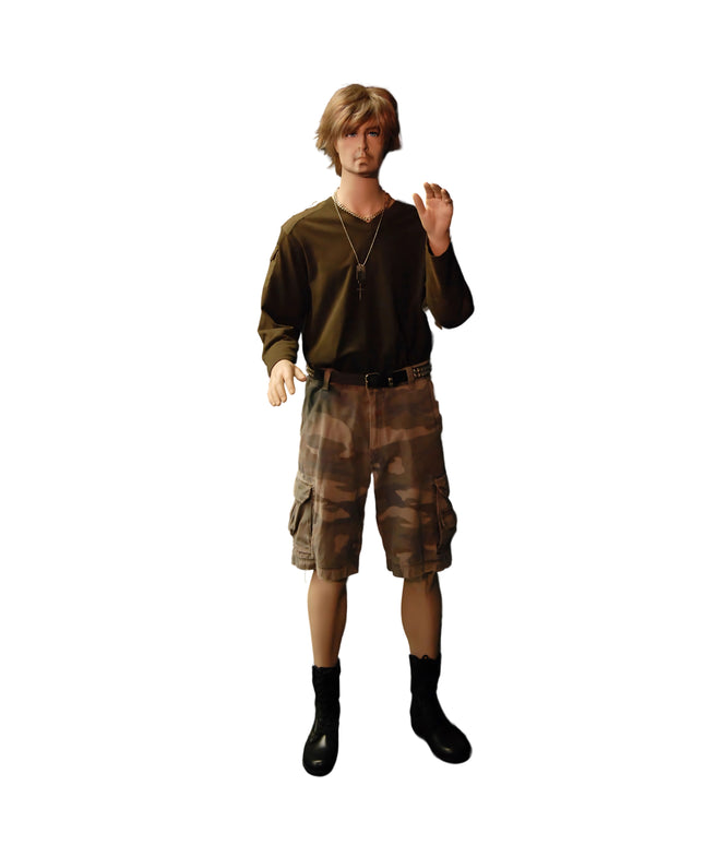 Male Realistic Mannequin with Movable Elbows (TMK-MD-BC8)