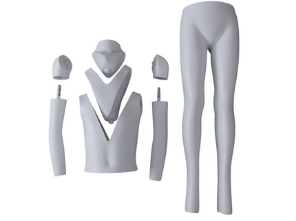 12 Years Old Child Invisible Ghost Mannequin for Photography (TMK-GHK12)