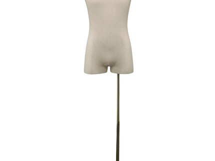 Male Pure White Linen Dress Form (TMK-M1WL) - The Mannequin Makers Male Pure White Linen Dress Form (TMK-M1WL) - The Mannequin Makers