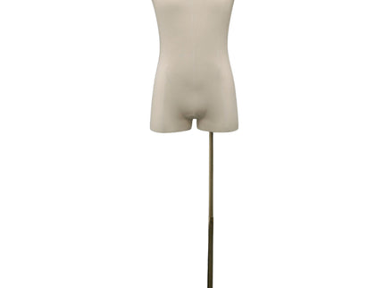 Male Pure White Linen Dress Form (TMK-M1WL)