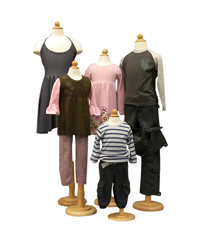 3/4 Dress Form Display - Child (TMK-JF-JF11C)