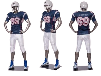Male Abstract Athletic Sports Mannequin (TMK-MC-BRADY01)