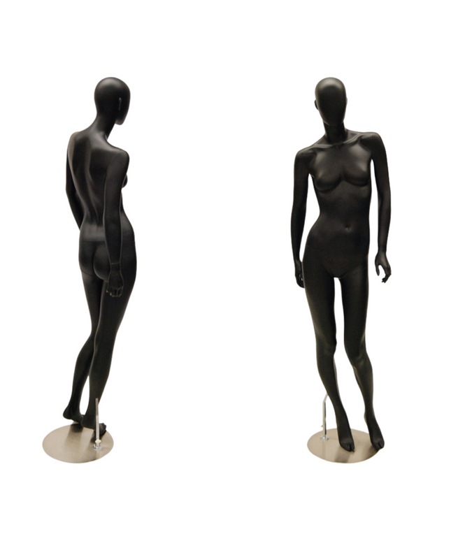 Black Female Abstract Mannequin (TMK-OZIB4)